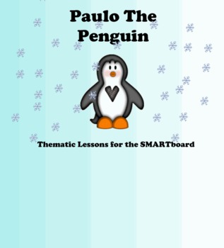 Preview of Winter Penguin Themed/Holiday Activity Smart Notebook