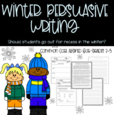 Winter Persuasive Writing