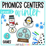 Winter Phonics Games - Level 2 | Glued Sounds | Consonant Blends