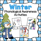 Winter Activities Rhyming, Syllables, Initial Sounds