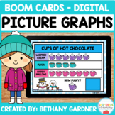 Winter Picture Graphs - Boom Cards - Distance Learning - Digital