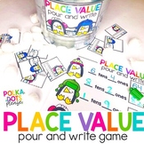 Winter Place Value Game | Tens and Ones Math Center