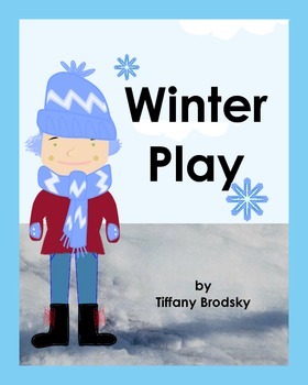 Preview of Winter Play EBook, an Easy Reader Vocabulary Story