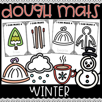 #MERRYMONDAY Play-doh Mats ~ Winter