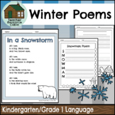 Winter Poems (Kindergarten/Grade 1)
