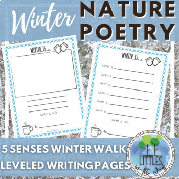 Preview of Winter is Here Poetry Writing