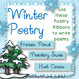 Winter Poetry: 66 Poetry Prompt Ribbons