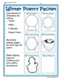 Winter Poetry Packet