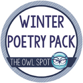 Winter Poetry Task Card Pack