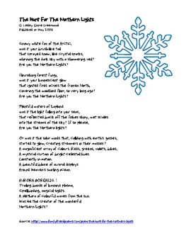 Winter Poetry with Interactive and Guided Notes by LisaMillerPhotos