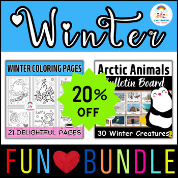 Preview of Winter Polar BUNDLE - Fun Arctic PACK