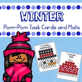 Winter Pom-Pom Task Cards and Mats