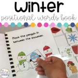 Winter Positional Words Book