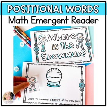 Preview of Winter Positional Words Printable Activities