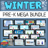 Winter Pre-K MEGA Bundle (Digital No Prep)