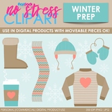 Winter Prep Clip Art (Digital Use Ok!)