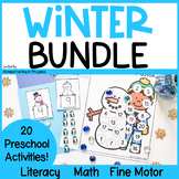 Winter Preschool Activities Bundle