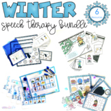 Winter Preschool Speech and Language Therapy Activity Bundle