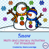 Winter Preschool Theme: Math and Literacy Activities