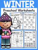Winter Preschool Worksheets (January)
