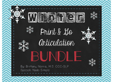 Winter Print and Go Articulation Pack Bundle