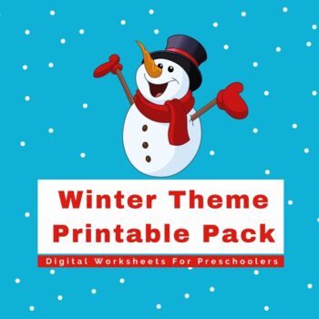 winter do a dot worksheets  teaching resources  tpt