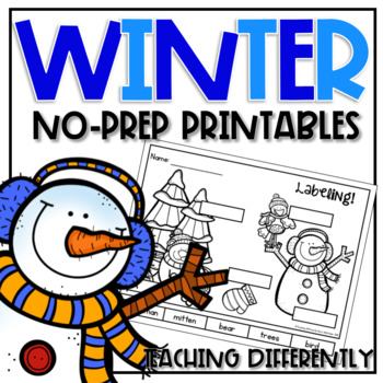 Preview of Winter Printables (Autism and Special Education)