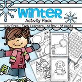 Winter Printables NO PREP for Preschool and Pre-K Distance