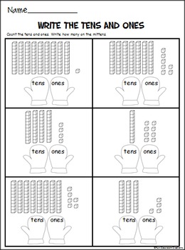 Winter Math And ELA Printables - 1st Grade by Fun Classroom Creations