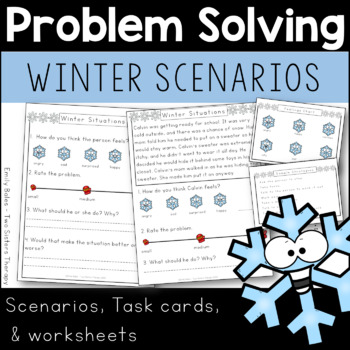 Preview of Winter Social Problem Solving Scenarios