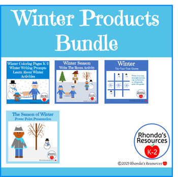 Preview of Winter Products Bundle