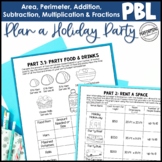 Winter Project Based Learning for 4th Grade | Winter Math 