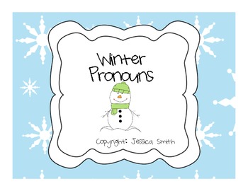 Preview of Winter Pronouns