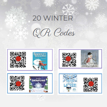 Preview of Winter Read Aloud QR Codes