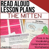 The Mitten Activities, Winter Read Aloud Lesson Plans, Ret