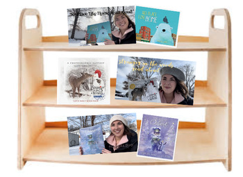 Preview of Winter Read Aloud Virtual Shelf (Montessori Inspired)