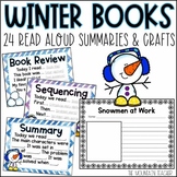Winter Reading Comprehension Summaries with Daily Crafts &