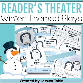 Preview of Winter Readers Theater Scripts for Reading Fluency - Winter Reading Activities