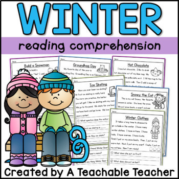 Preview of Winter Reading Comprehension