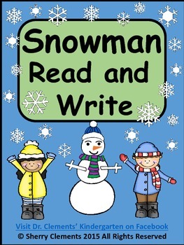 Preview of Winter Reading Comprehension Passage | Snowman | Fill in the Blank