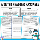Winter Reading Comprehension Passages 2nd Grade