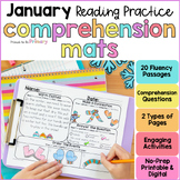 Winter Reading Passages, Comprehension Questions & Fluency