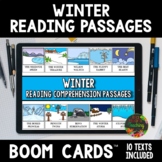 Winter Reading Comprehension Passages and Questions (BOOM Cards™)