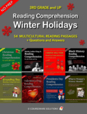 Winter Reading Comprehension Passages for 3rd Grade and Up