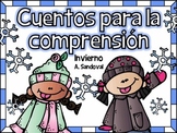 Winter Reading Comprehension Passages in Spanish comprensión