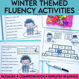 Winter Reading Fluency Passages and Activities | 1st Grade