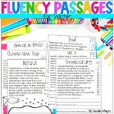 Winter Reading Fluency Passages and Comprehension Questions