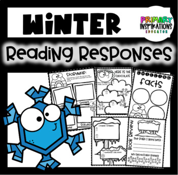 Preview of Winter Reading Response Sheets - Winter Listening Centers -Winter Activities