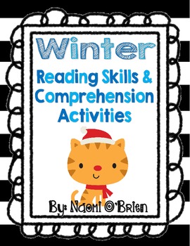 Preview of Winter Reading Skills & Comprehension Activities Freebie