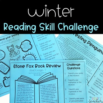 Preview of Winter Reading Test Prep Challenge
